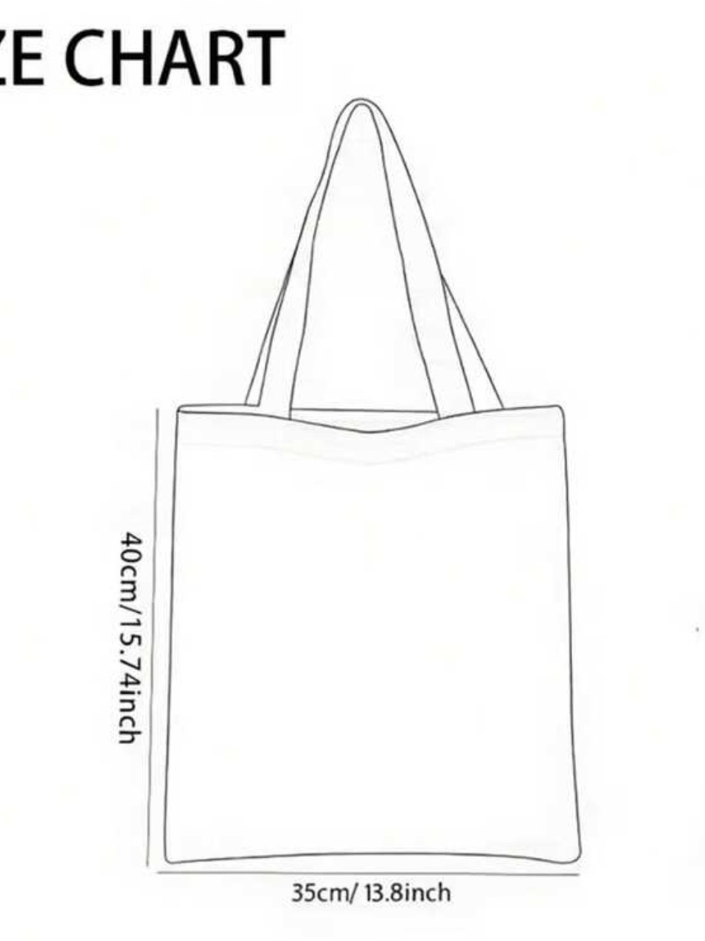 Sale‼️ Break the Stigma Canvas Tote Bag - Mental Health Awareness - Picture 2 of 3